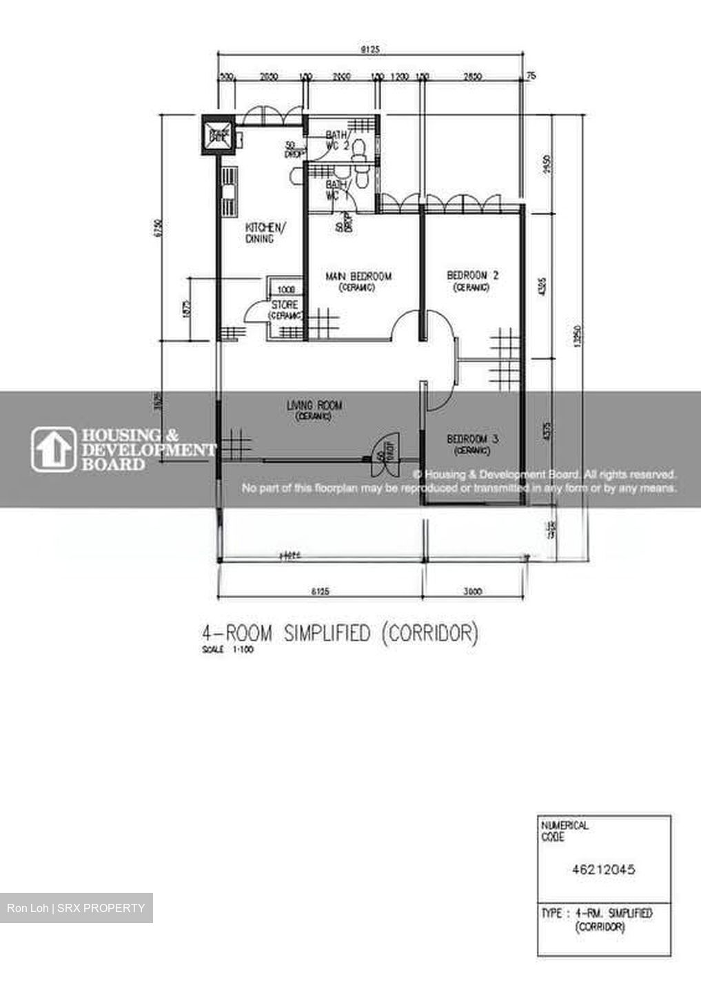 Blk 142 Eunos Spring (Bedok), HDB 4 Rooms #611099641